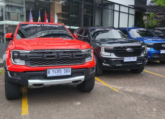 Ford ungkap penyebab penjualan mobil mewah lesu di tahun 2025. (Sumber: Poskota/Erwan Hartawan)