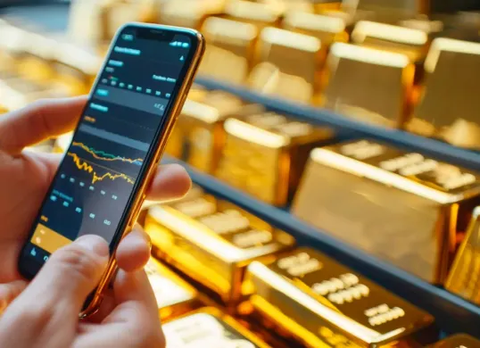 Ilustrasi investasi emas. (Sumber: Pegadaian)