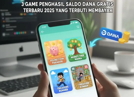 Game penghasil saldo DANA gratis yang aman dan terbukti membayar. (Sumber: Gemini AI)