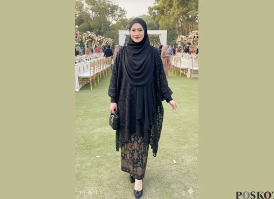 Edit Foto di Pernikahan Venue Taman Pakai Gemini AI (Sumber: TikTok/@yessistore.id)