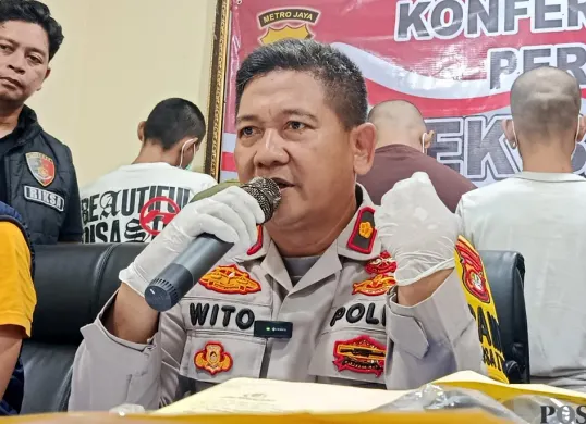 Kapolsek Babelan, Kompol Wito. (Sumber: POSKOTA | Foto: Nurpini Aulia Rapika)