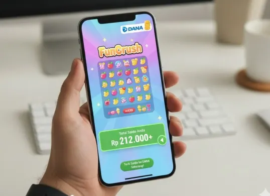 Game penghasil saldo DANA gratis. (Sumber: Gemini AI)