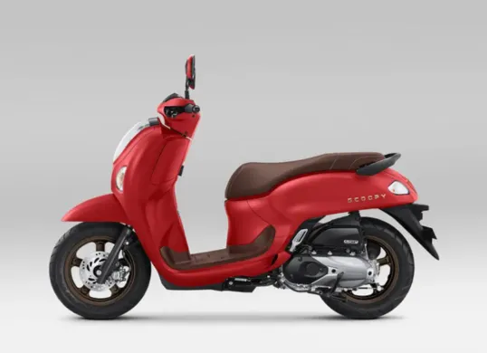 Warna motor New Honda Scoopy 2025 dengan tampilan lebih stylish dan personal. (Sumber: Dok. AHM)