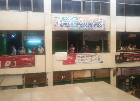Ilustrasi Pasar Pramuka, Jakarta Timur. (Sumber: Poskota/Bilal Nugraha Ginanjar)