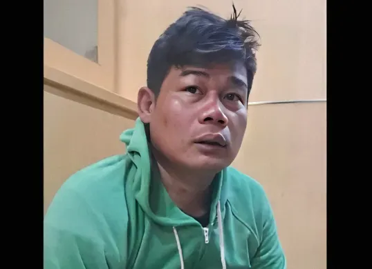 Tampang JN, Kuli terpal TPST Bantargebang yang jadi pelaku penculikan dan pemerkosaan anak di bawah umur. (Sumber: Istimewa)