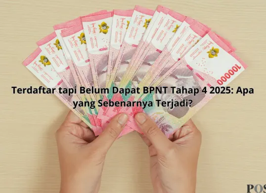 Kenapa BPNT Tahap 4 2025 Belum Cair Meski Terdaftar? Penjelasan Lengkap & Solusi (Sumber: Poskota/Yusuf Sidiq)