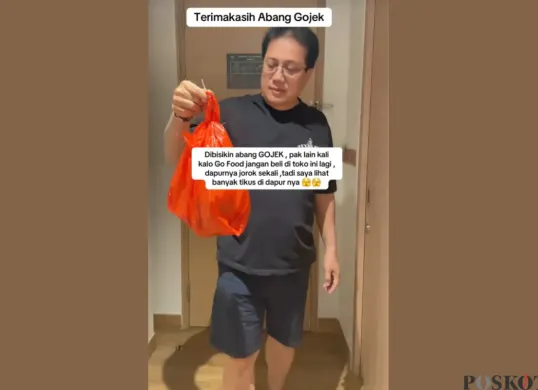 Viral Driver Ojol Beritahu Konsumen Resto Tempat Memesan Makanan Kotor dan Ada Tikus (Sumber: TikTok/ombell8)