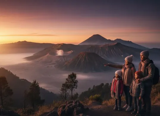 Contoh prompt Gemini AI foto liburan keliling Indonesia. (Sumber: Gemini AI)