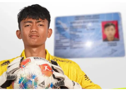 Rizki Nurfadhila yang tengah menjadi sorotan karena diduga jadi korban Tindak Pidana Perdagangan Orang (TPPO) di Kamboja. (Sumber: X/@panditfootball)