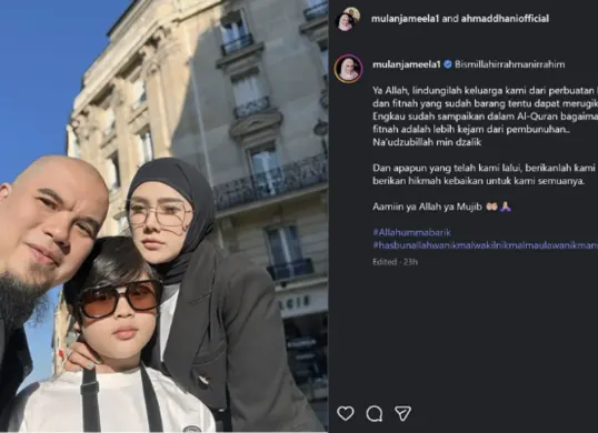Ungkapan kemarahan Ahmad Dhani pada pelaku hoax soal rumah tangganya dengan Mulan Jameela. Sebut mereka 'binatang'. (Sumber: Instagram/@mulanjameela1, @ahmaddhaniofficial)