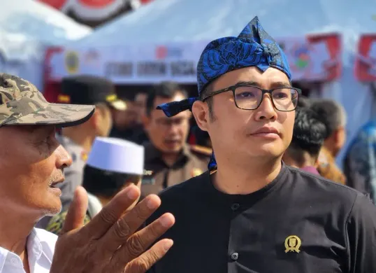 Ketua DPRD Kabupaten Bogor, Sastra Winara meminta dinas terkait bersiaga menghadapi cuaca ekstrem berpotensi menimbulkan kerusakan. (Sumber: Dok. DPRD Kabupaten Bogor)
