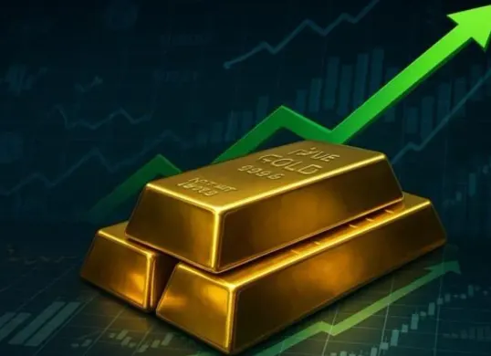 Harga emas melonjak 19 November 2025 (Sumber: Pinterest/Dove Investire)