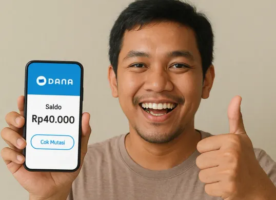 Ilustrasi cara aman klaim saldo DANA gratis. (Sumber: ChatGPT)