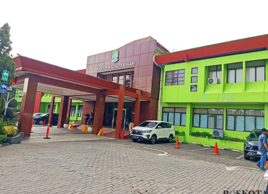 Pemerintah Kota (Pemkot) Bekasi genjot penyerapan anggaran tahun 2025 di sektor pembangunan fisik. Kejar target hingga 90 persen di akhir tahun. (Sumber: Poskota/Nurpini Aulia Rapika)