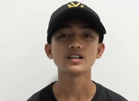 Riski Nur Fadhilah beri klarifikasi soal isu dugaan TPPO. (Sumber: tangkapan layar)