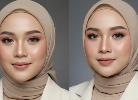 Hasil edit foto gaya studi formal pakai prompt Gemini AI. (Sumber: Gemini AI)