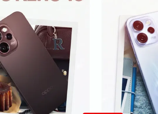 Render resmi OPPO Reno 15 Series yang menampilkan desain premium dengan pilihan warna terbaru dan modul kamera 200 MP. (Sumber: Youtube/@GSMin)