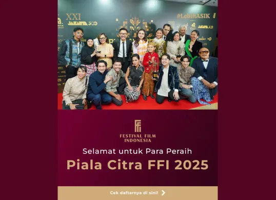 Daftar Lengkap Pemenang Piala Citra FFI 2025, dari Pangku hingga Jumbo (Sumber: Instagram/cinema.21)