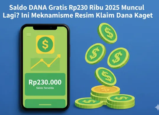 Dana Kaget Rp230 Ribu Kembali Diburu 2025: Cara Klaim Saldo Gratis Resmi di Aplikasi DANA (Sumber: Poskota/Yusuf Sidiq)