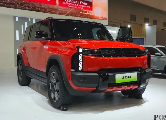 Mobil listrik Chery J6T dipasarkan mulai Rp525.500.000 (OTR Jakarta). (Sumber: Poskota/Erwan Hartawan)