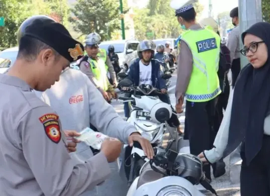 Pelaksanaan Operasi Zebra 2025. (Sumber: Korlantas Polri)