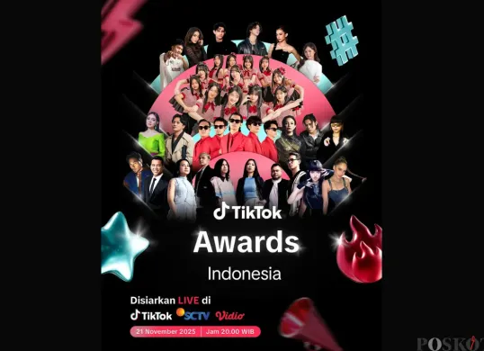 Daftar Pemenang TikTok Awards 2025, dari Fuji, Jeniffer Coppen, hingga Irfan Ghafur (Sumber: Instagram/tiktokofficialindonesia)