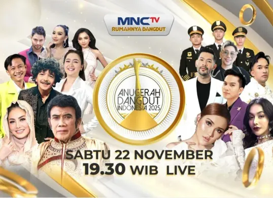 Anugerah Dangdut Indonesia 2025. (Sumber: Dok MNCTV)