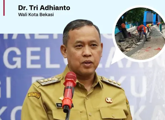 Wali Kota Bekasi, Tri Adhianto. (Sumber: Istimewa)