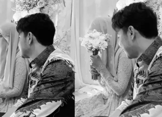 Fiki Naki menikah dengan Tinandrose. Mereka telah lamaran sejak Oktober 2025. Akad nikah digelar 24 November dengan mahar emas dan berlian. (Sumber: Instagram/@tinandrose, @fikinakii)