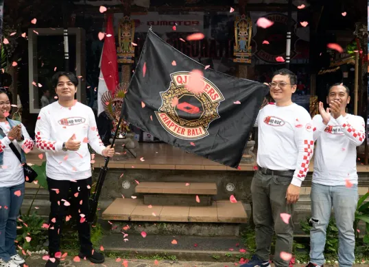 QJRiders Chapter Bali resmi berdiri. (Sumber: Dok QJMOTOR)