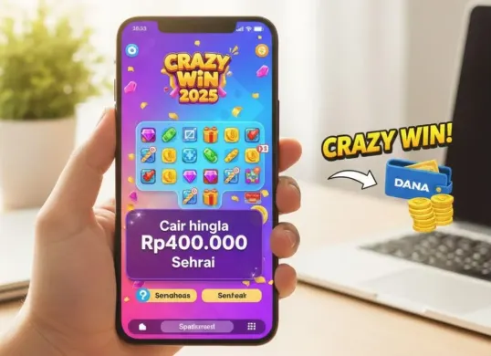 Cara klaim saldo DANA gratis dari game penghasil uang. (Sumber: Gemini AI)