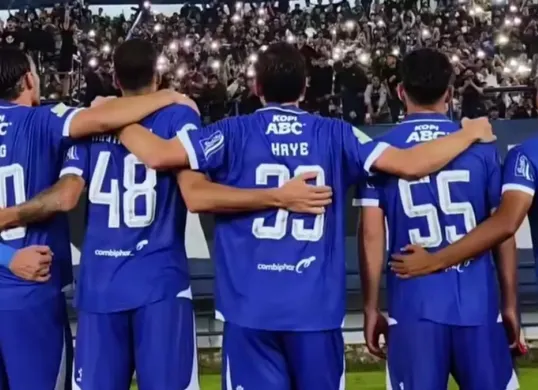 Potret para pemain Persib Bandung. (Sumber: Instagram/@persib)