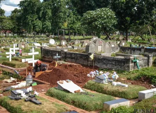 Ilustrasi TPU di Jakarta. (Sumber: Poskota/Bilal Nugraha Ginanjar)