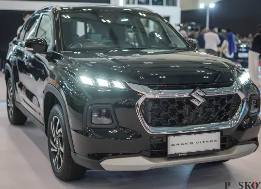 Suzuki New Grand Vitara menjadi model hybrid ketiga yang meluncur di tahun 2025. (Sumber: Poskota/Bilal Nugraha Ginanjar)