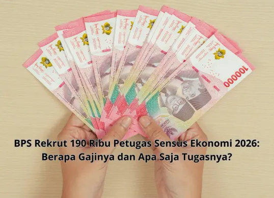 Berapa gaji petugas sensus ekonomi 2026? (Sumber: Poskota/Yusuf Sidiq)