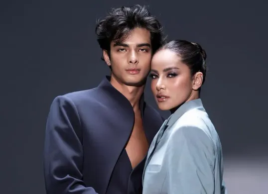 Pemain serial Secret High School, Tristan Molina bersama dengan artis, Olla Ramlan, viral (Sumber: Instagram/@ollaramlan)