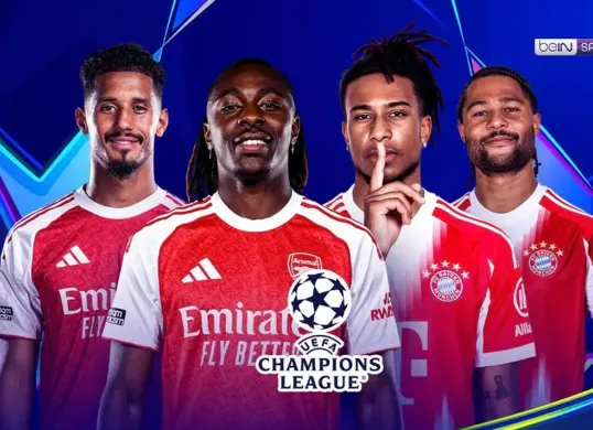 Jadwal live streaming Arsenal vs Bayern Munchen di pekan 5 Liga Champions 2025/2026 (Sumber: Vidio.com)