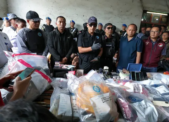 BNN RI menggelar operasi gabungan di kawasan Berlan, Jalan Kesatrian, Matraman, Jakarta Timur. (Sumber: Dok. BNN)