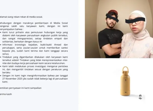 Netizen ragu terhadap pemecatan Anita Dewi imbas kasus tumbler Tuku hilang di KRL (Sumber: Herdyan Anugrah Triguna)