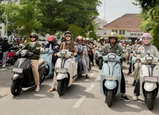 Stylish On The Road Grand Filano Hybrid kembali digelar di enam kota besar di Indonesia. (Sumber: Dok. Yamaha)