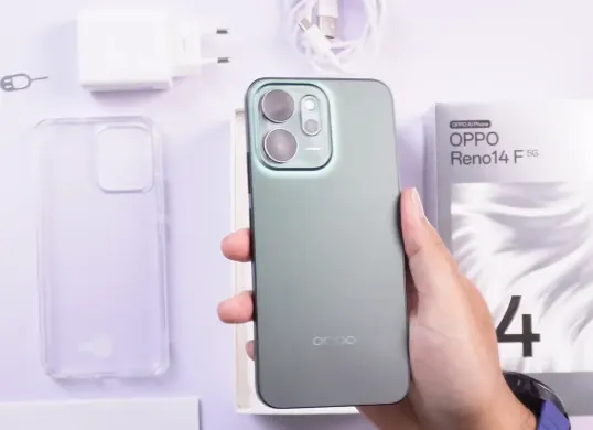 Oppo Reno14 F 5G (Sumber: YouTube/Legawa Gadget)