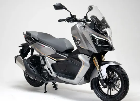 FORT 250 ADVENTURE CBS resmi dirilis dengan sistem pengereman Combi Brake System (CBS). (Sumber: Dok QJMOTOR)