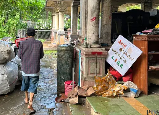 Suasana di Kampung Ujung, Kebon Nanas, Jakarta Timur, Minggu, 30 November 2025. (Sumber: POSKOTA | Foto: M Tegar Jihad)
