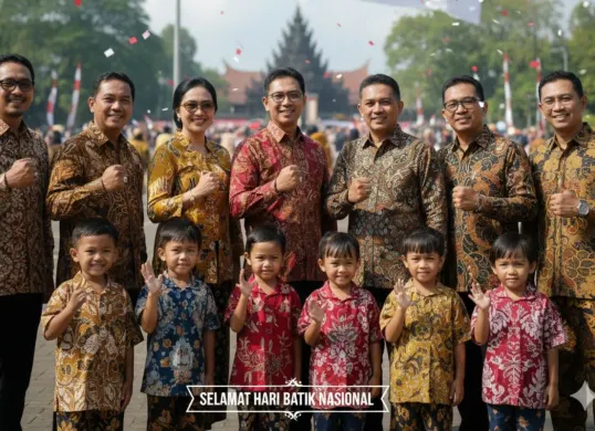 Perayaan Hari Batik Nasional 2 Oktober. (Sumber: Istimewa)
