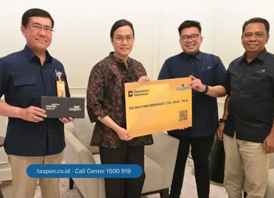 Perkiraan uang pensiun Sri Mulyani sebagai eks Menkeu. (Sumber: Instagram/@taspen)