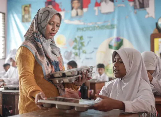 Wali Murid Ikut Serta Awasi Pendistribusian MBG