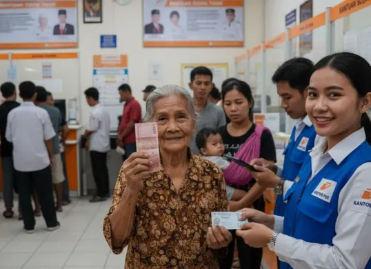 Foto ilustrasi penerima manfaat bansos pemerintah. (Sumber: Istimewa)