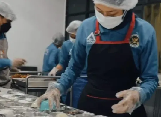 Ilustrasi, dapur SPPG program MBG. (Sumber: Dok. Istimewa)