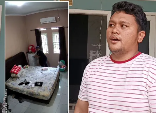 Agam, 31 tahun, korban pembobolan rumah di Perumahan Pondok Ungu Permai, Bekasi Utara, yang pelakunya terekam kamera CCTV. (Sumber: POSKOTA | Foto: Nurpini Aulia Rapika/Istimewa)