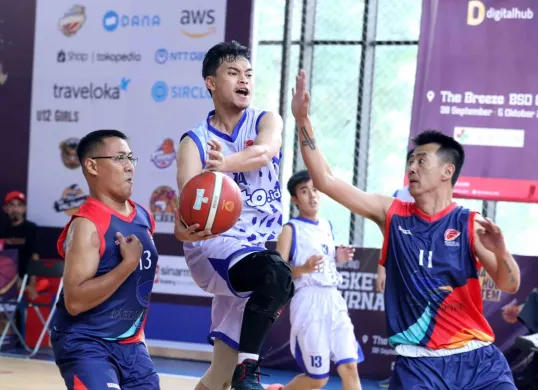Pertandingan Sinar Mas Land Basketball Tournament 2025 di Elite Basketball Court, The Breeze BSD City, Kabupaten Tangerang, Selasa, 30 September 2025. (Sumber: Dok. Sinar Mas)